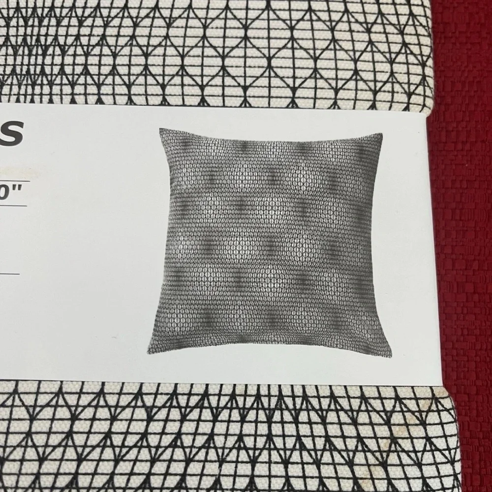IKEA NATTLJUS Pillow Covers 20 X 20 set of 2 NIP